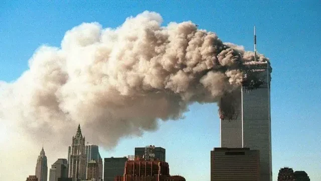 Mwonekano wa jengo la World Trade Center baada ya shambulio mwaka 2021 huko Marekani
