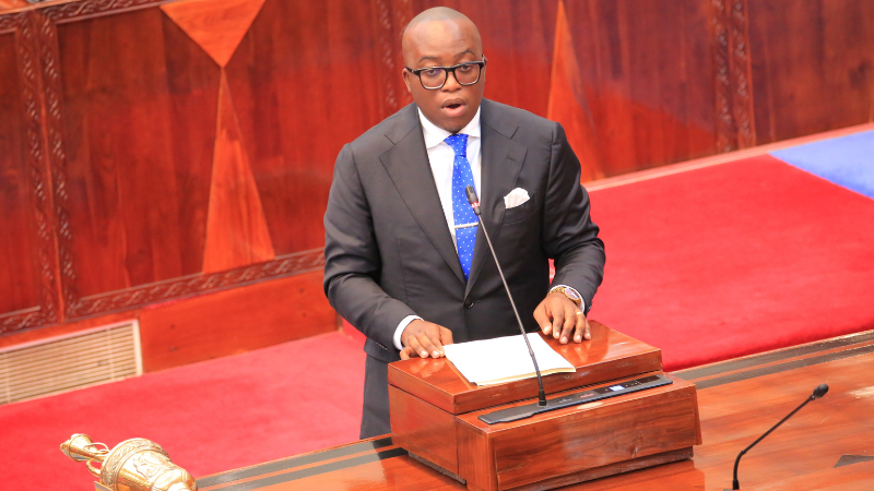 Waziri wa Madini, Anthony Mavunde akiwasilisha hotuba ya makadirio ya mapato na matumizi ya wizara hiyo kwa mwaka wa fedha 2026/2027 Bungeni Dodoma jana. 
