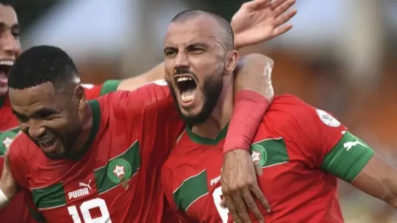 Wachezaji wa Morocco