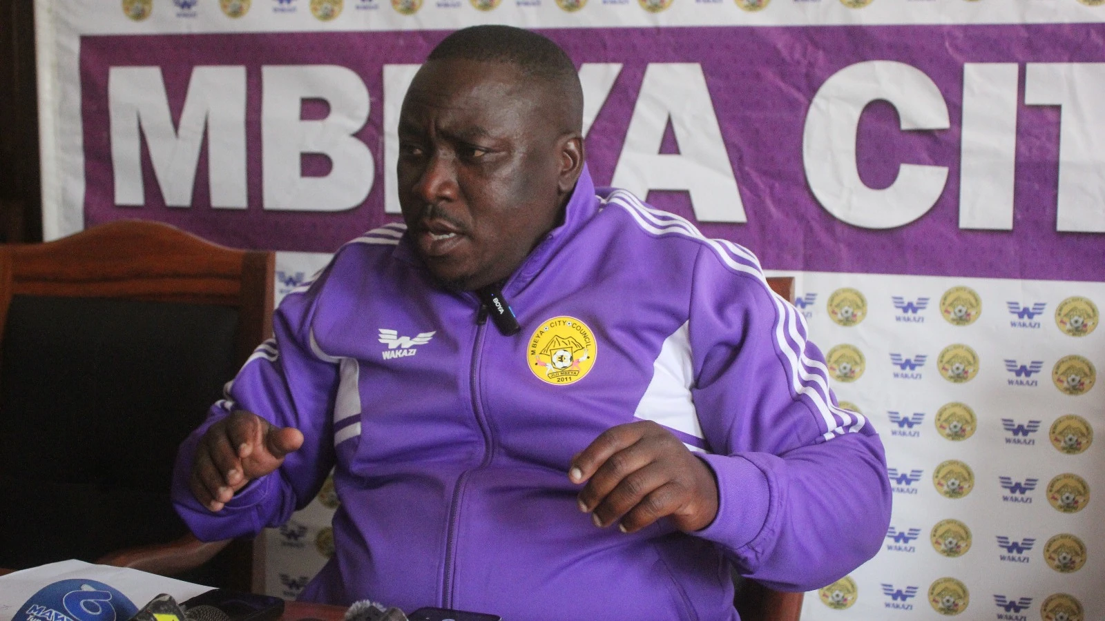 Ofisa Habari wa Mbeya City, Gwamaka Mwankota.