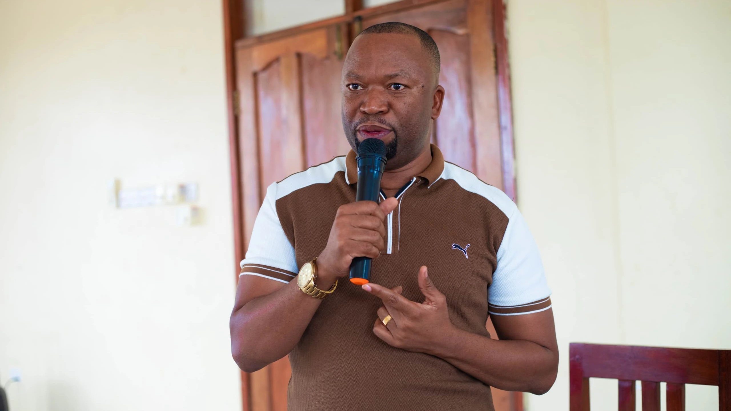 Mkurugenzi wa Halmashauri ya Mji wa Rufiji Simon Berega.