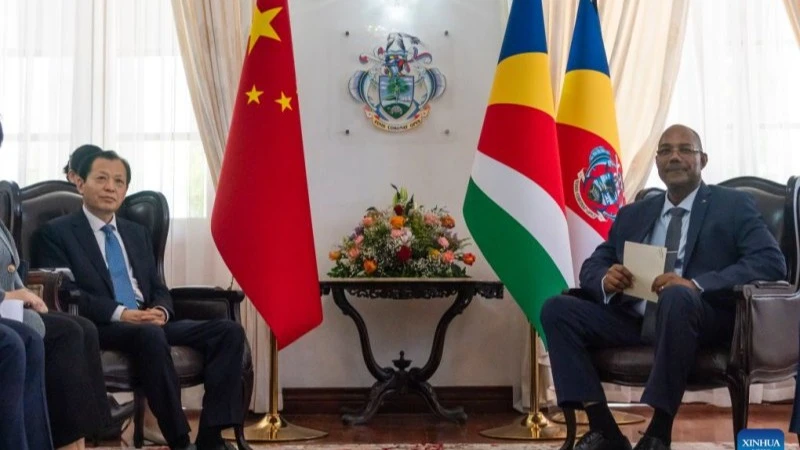 Xi, Seychelles' president exchange congratulations on 50th anniversary of ties