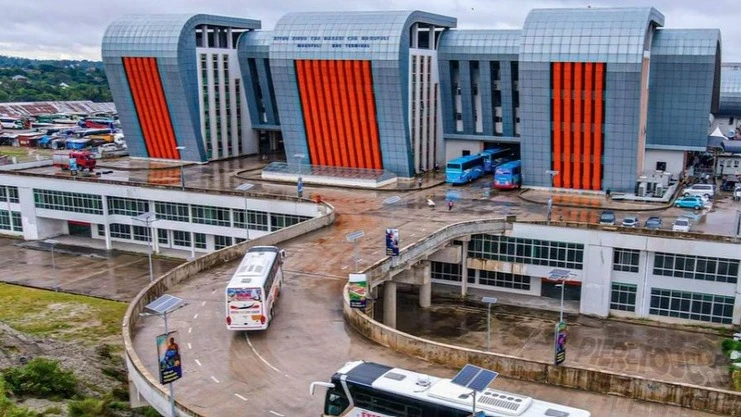 The Magufuli bus terminal in Mbezi, Dar es Salaam