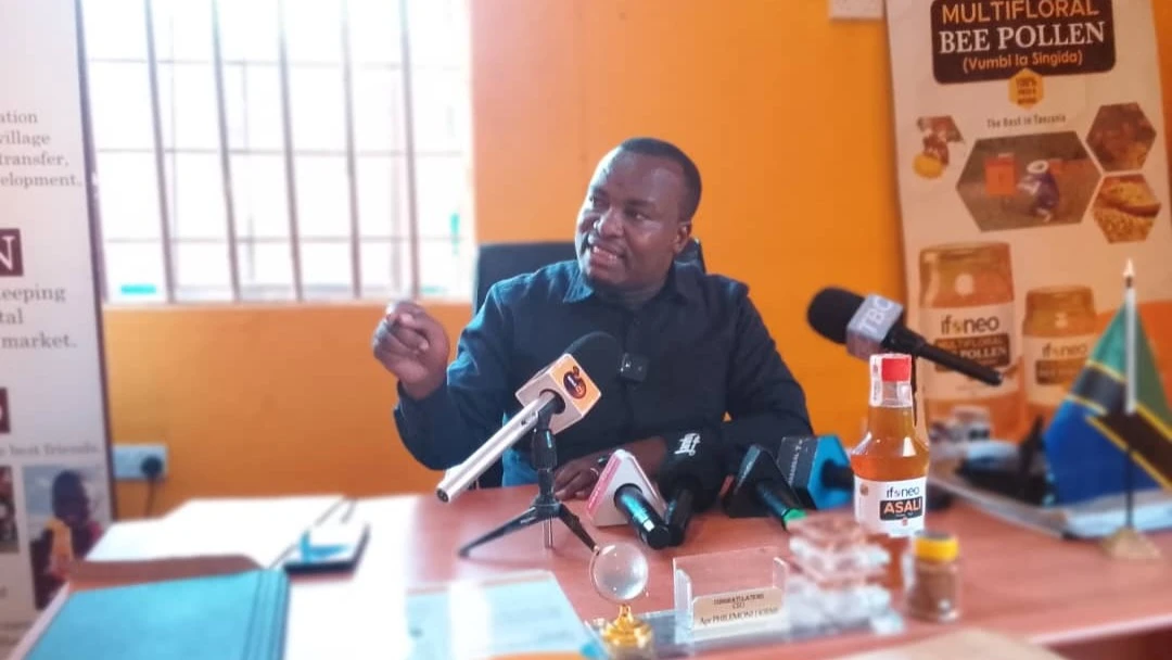 Mkurugenzi wa Kijiji cha Nyuki, Philemon Kiemi.