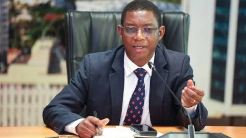 Emmanuel Tutuba, governor of the Bank of Tanzania (BoT).