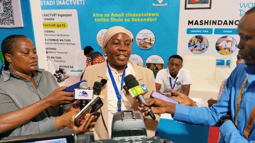 Katibu Mtendaji wa NACTVET, Mwajuma Lingwanda.