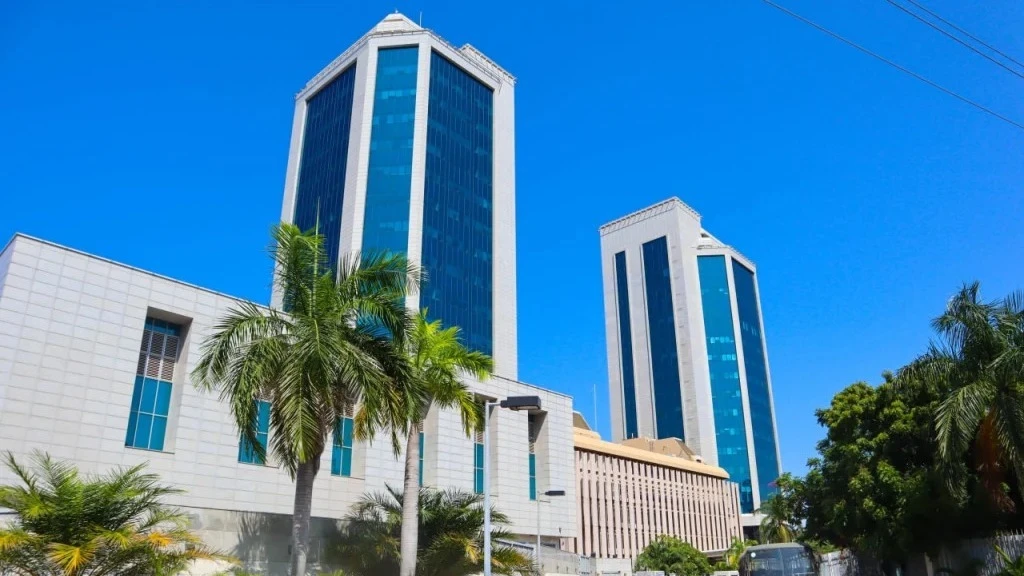 Bank of Tanzania's office complex in Dar es Salaam.